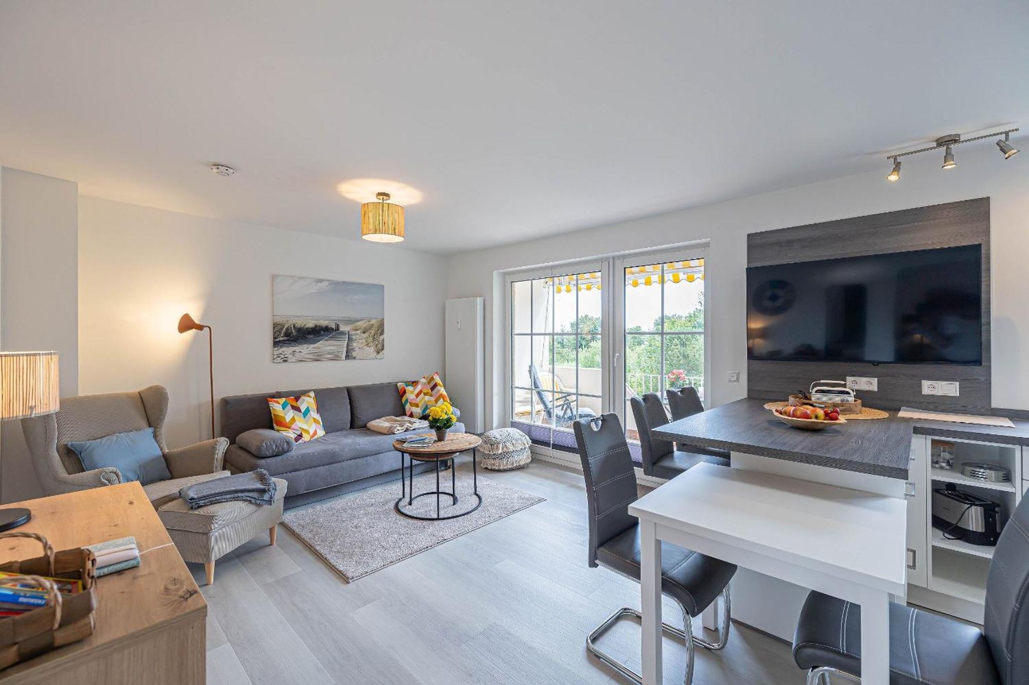 Fewo1846 - Strandresidenz Wassersleben Suedblick App 689 - Komfortables Apartment Mit Balkon Und Meerblick Гаррісле Екстер'єр фото