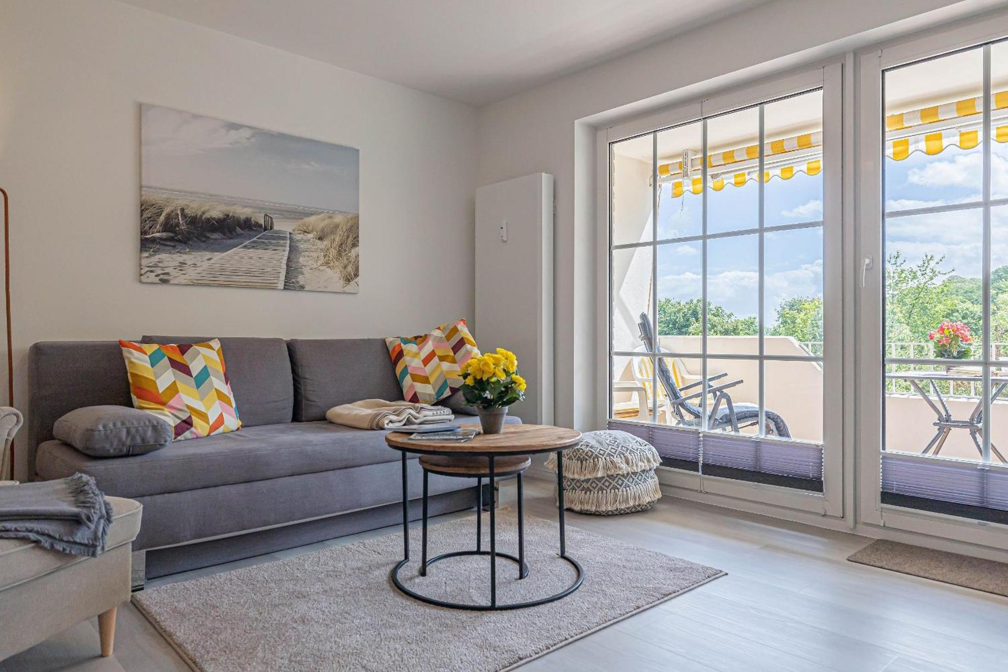 Fewo1846 - Strandresidenz Wassersleben Suedblick App 689 - Komfortables Apartment Mit Balkon Und Meerblick Гаррісле Екстер'єр фото