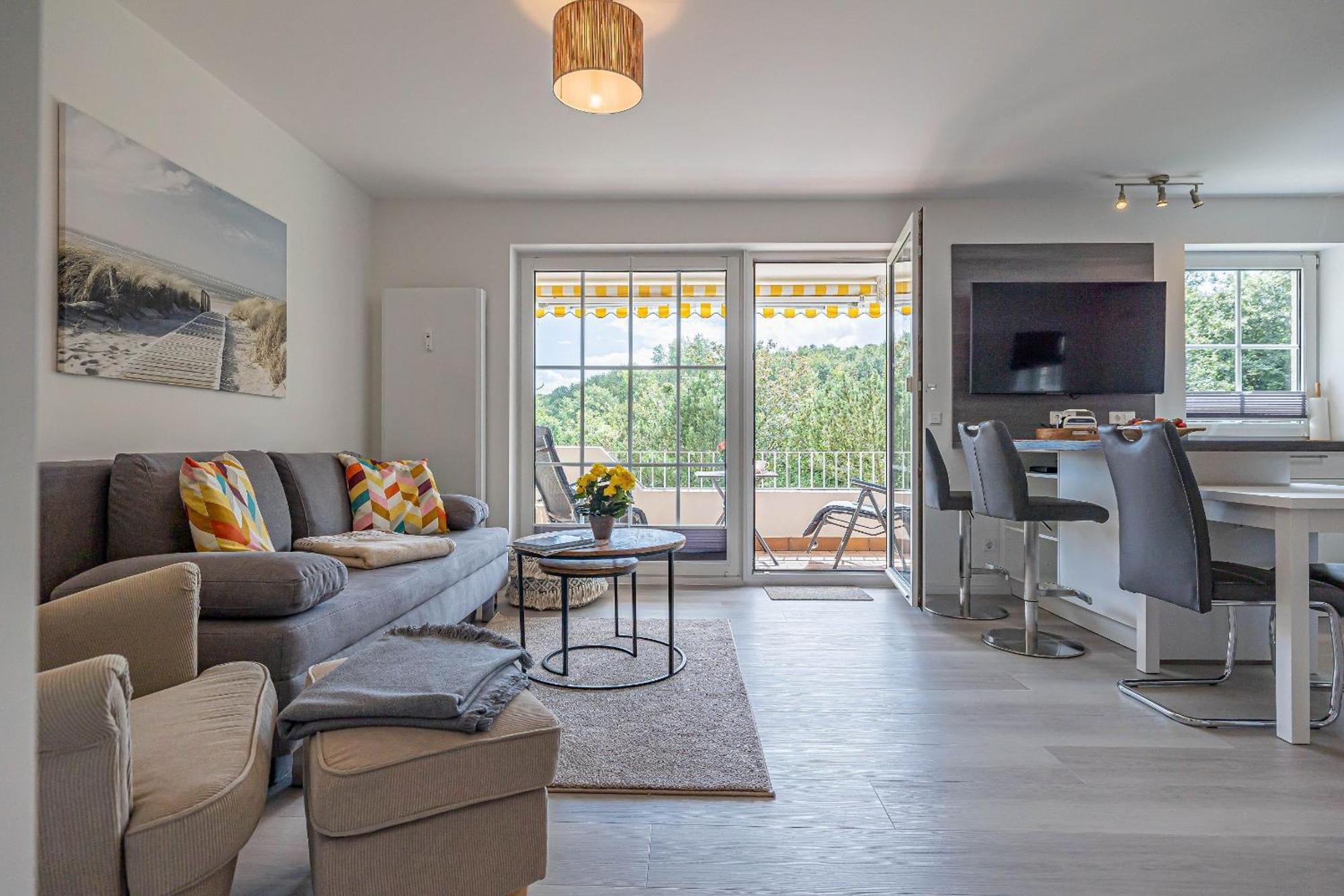 Fewo1846 - Strandresidenz Wassersleben Suedblick App 689 - Komfortables Apartment Mit Balkon Und Meerblick Гаррісле Екстер'єр фото