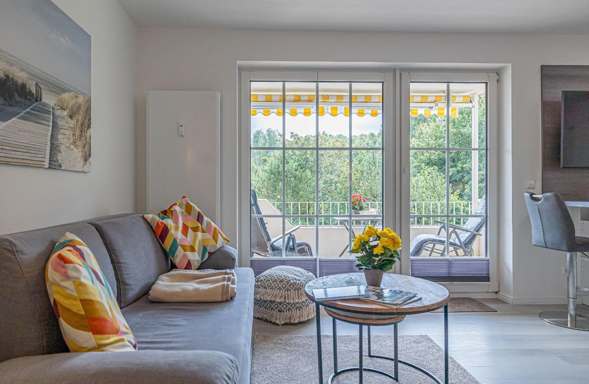 Fewo1846 - Strandresidenz Wassersleben Suedblick App 689 - Komfortables Apartment Mit Balkon Und Meerblick Гаррісле Екстер'єр фото