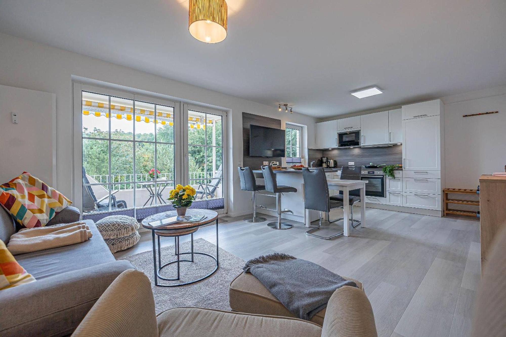 Fewo1846 - Strandresidenz Wassersleben Suedblick App 689 - Komfortables Apartment Mit Balkon Und Meerblick Гаррісле Екстер'єр фото